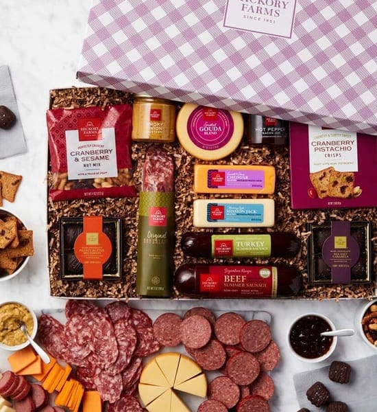 Hickory Farms Spring Charcuterie & Chocolate Gift Basket