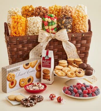 Snowy Merriment Gift Basket | Kudosz Gift Baskets