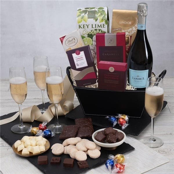 50th Birthday Wine Gift Basket by