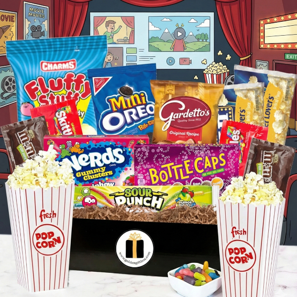 Oreo Authentic Theater Snack Favorites Ultimate Movie Night Gift Basket