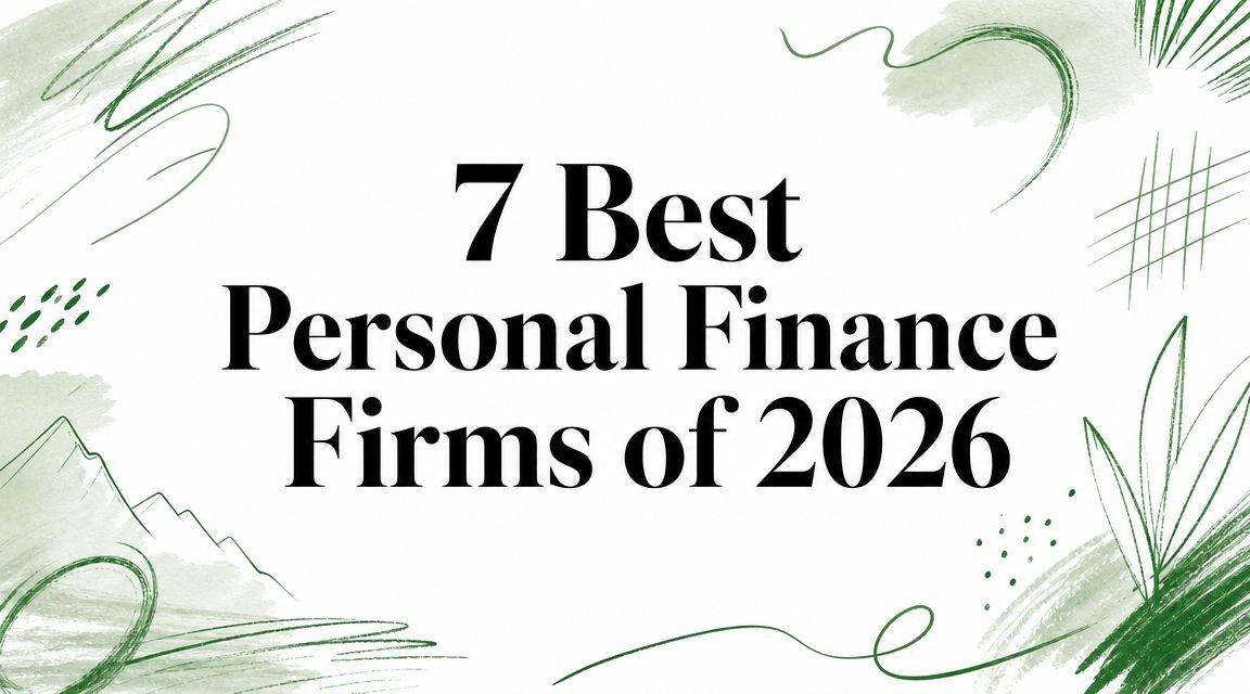 7 Best Personal Finance Firms