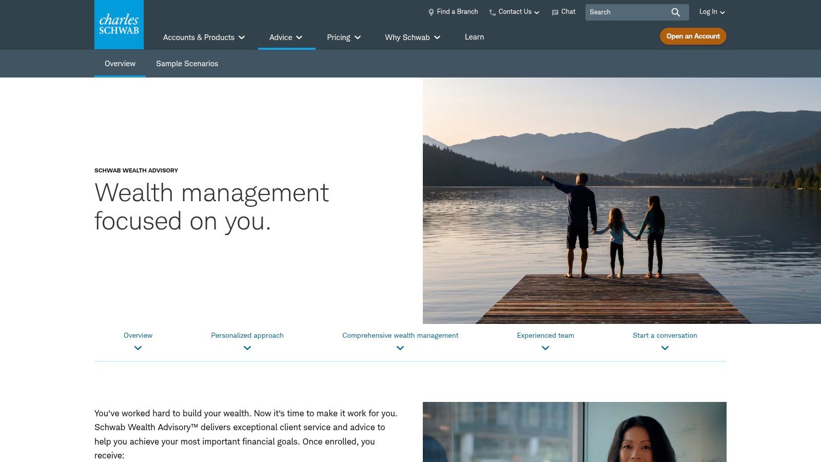 Charles Schwab – Wealth Advisory and Intelligent Portfolios Premium