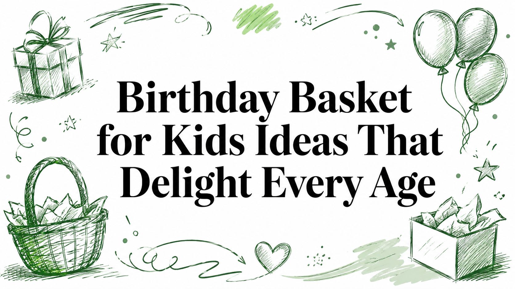 Birthday Basket for Kids Ideas That Delight Every Age