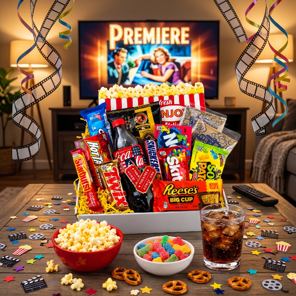 Coca-Cola Ultimate Thumbs Up Movie Snacks Gift Basket